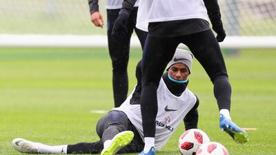 Marcus Rashford in action. Getty Images