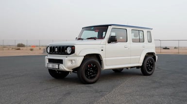 Inside the Suzuki Jimny Art Edition