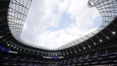 Tottenham will finally play their first home game at their new stadium on Wednesday. AFP