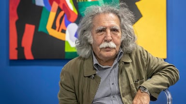 As part of his masterclass at Museum of the Future in Dubai, Iraqi artist Dia Azzawi will discuss the history of Arab art. Antonie Robertson / The National