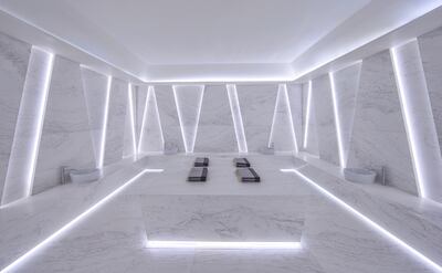 The hammam at Nikki Spa. Photo: Nikki Beach Resort & Spa