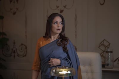 Pooja Bhatt plays a high-profile banker in 'Bombay Begums'. Netflix