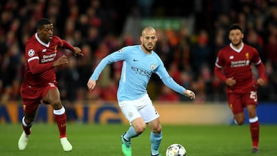 David Silva of Manchester City. Shaun Botterill/Getty Images
