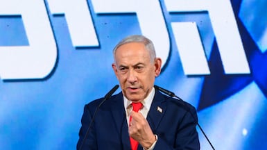 Benjamin Netanyahu has been supported by some European far-right leaders in the Israeli election. Getty Images