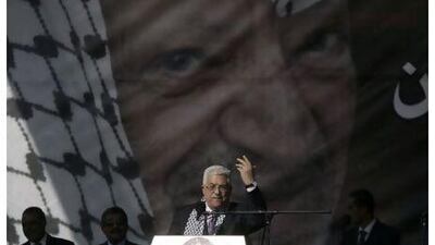 A US diplomatic cable disclosed by WikiLeaks described the Palestinian president, Mahmoud Abbas, as being "currently in a weakened political state". Majdi Mohammed / AP Photo