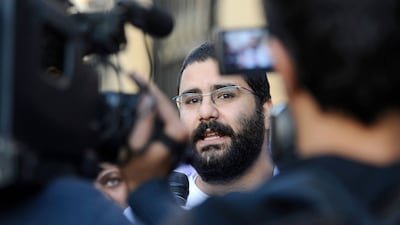 Egyptian activist Alaa Abdel Fattah was a central figure in Egypt’s 2011 uprising that forced Hosni Mubarak to step down from power. AFP