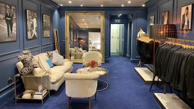 The Deck, the first store on London's Savile Row to cater exclusively to women, also has clients in the Middle East. Courtesy The Deck