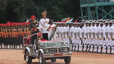 She is from the Santhal community and is India's first female tribal president. Reuters