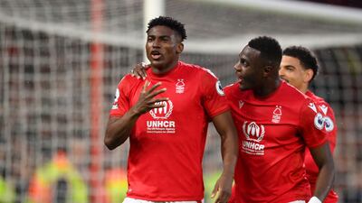 CF: Taiwo Awoniyi (Nottingham Forest). Another key contribution at a vital time for Forest, Awoniyi setting his side on course for victory over Southampton with the first two goals in a thrilling 4-3 win. Forest are now out of the drop zone and will need Awoniyi to keep firing to ensure their safety. Getty