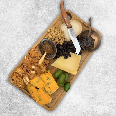 The English cheese selection at Jones the Grocer.