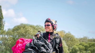 Women make up only 13% of the professional skydiving industry