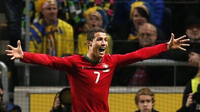 Cristiano Ronaldo led Portugal to the World Cup finals for the second consecutive time. Frank Augstein / AP Photo