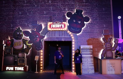 The Five Nights at Freddy’s live maze at MOTN Festival. Pawan Singh / The National