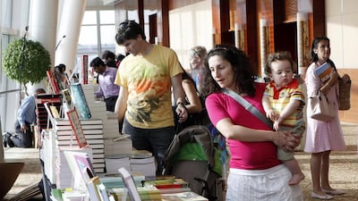 Tickets for the Emirates Festival of Literature go on sale from January 16. Courtesy Jeffrey E Biteng / The National