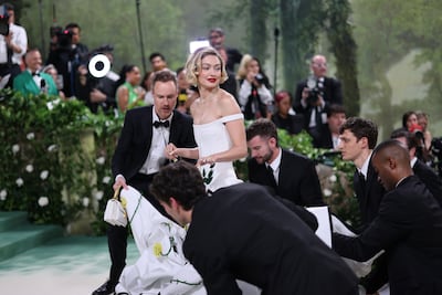 Gigi Hadid at the 2024 Met Gala. The annual benefit for the Metropolitan Museum of Art's Costume Institute is one of fashion's biggest nights. EPA