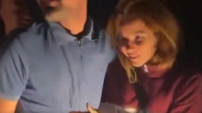 Yazidi woman rescued from Gaza after decade in captivity. Photo: David Saranga / X