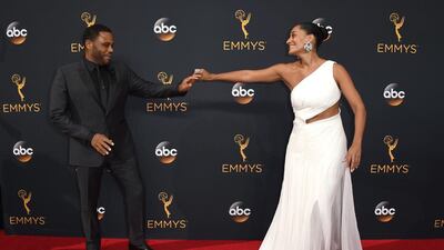 Anthony Anderson, left, and Tracee Ellis Ross. AP