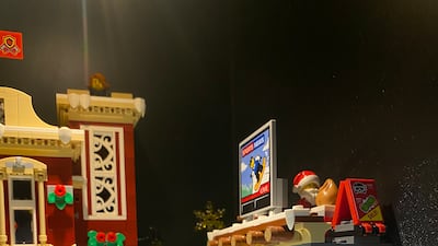 She's installed special lighting to help her build better.