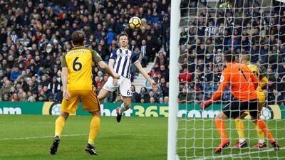 Centre-back: Jonny Evans (West Bromwich Albion) – Won a Premier League game for the first time in 301 days as he scored and then shut out Brighton. Carl Recine / Reuters