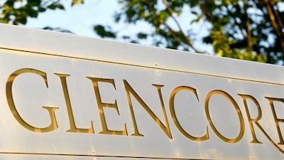 Glencore’s logo. The Swiss-based firm's reach is global. Reuters