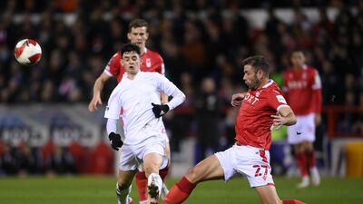 Charlie Patino – 5. The 18-year-old made his first Arsenal start but struggled to get on the ball in the first half. Largely anonymous. Getty Images