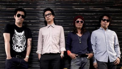 The Filipino sensation, Eraserheads. Courtesy DVent