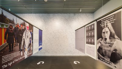 The show also includes commissions, such as 'Untitled (iOS emoji content aware fill)' (2021) by Yuri Pattison.