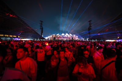 Expect big crowds during the Abu Dhabi F1 Grand Prix weekend. Victor Besa / The National