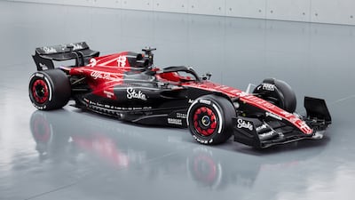 Alfa Romeo F1's new C43 car for the 2023 season. PA
