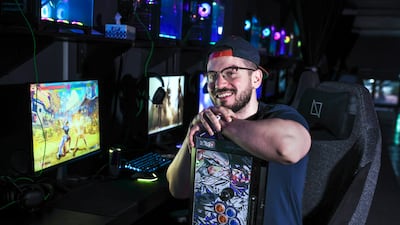 Street Fighter champion Adel Anouche hopes to win the Capcom Cup in Japan this week. Victor Besa / The National