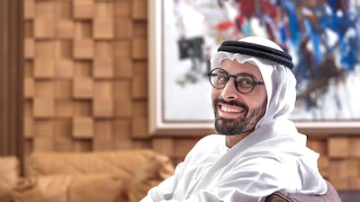 Mohamed Al Mubarak believes Abu Dhabi will become a hub of filmmaking for the Arab world. Victor Besa / The National