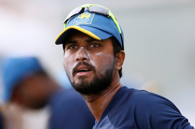 Sri Lanka batsman Dinesh Chandimal is yet an uncertainty to play in the Asia Cup. Reuters