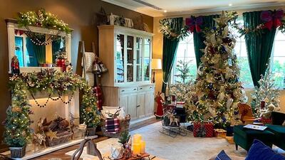 Inside Dubai resident Lucy Gregory's home. Photo: Lucy Gregory