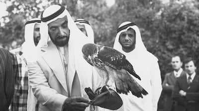 Sheikh Zayed loved animals and set up several conservation campaigns and funds, including the nature reserve at Sir Bani Yas. Courtesy Al Itihad