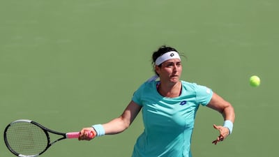 Ons Jabeur got the better of Donna Vekic with a 6-4, 7-6 victory in the opening match on Centre Court.. Francois Nel / Getty Images