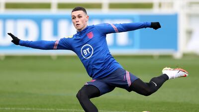 Phil Foden (Manchester City) 15 caps; two goals. Reuters