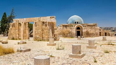 Umayyad Palace at the Amman Citadel. Alamy