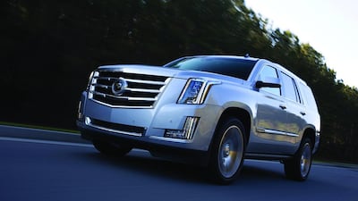 The Cadillac Escalade is essentially the same vehicle as the GMC Yukon Denali and the Chevrolet Tahoe. Courtesy General Motors