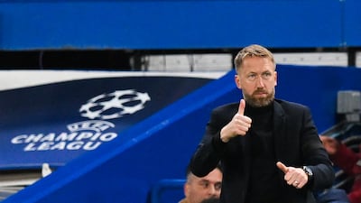 Chelsea manager Graham Potter. AFP