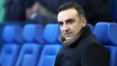 Carlos Carvalhal has been appointed manager of Premier League basement club Swansea City a week after being sacked by Championship club Sheffield Wednesday. John Clifton / Action Images