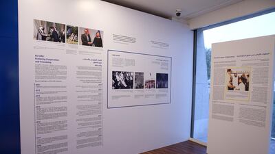 Sheikh Zayed and Europe: A Journey at the Founder's Memorial in Abu Dhabi. Courtesy EU Delegation