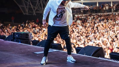 du Arena were treated to some of Eminem’s most iconic tracks. Courtesy of Flash Entertainment