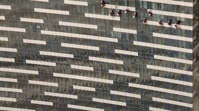 Each building will get a full wash about five times every year. Christopher Pike / The National