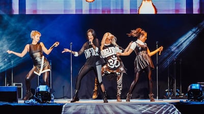 GRL perform on February 12, 2015, at RedFestDXB. Courtesy: Done Events
