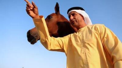 Ali Al Ameri, the Emirati horse-master, claims he can have even the most difficult beast under his spell within a week, and guarantees he can fix a horse's psychological problems within a set time, or the customer does not pay. Fatima Al Marzooqi / The National