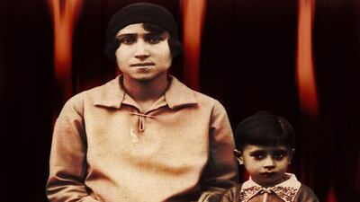 Nagla Samir’s Teacher and child.