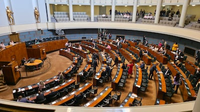"Finland doesn't want to be a judge, but a doctor in international affairs," is a phrase often used inside the Finnish parliament's halls. Mohamad Ali Harisi / The National