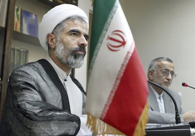 Majid Ansari, left. Reuters