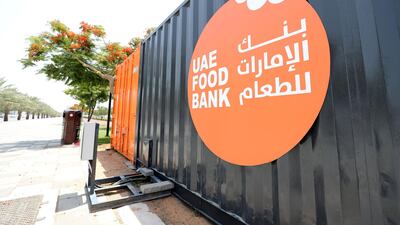 The UAE's newest Food Bank opened in Ras Al Khaimah last month. Chris Whiteoak / The National