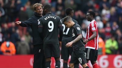 Jurgen Klopp's arrival as Liverpool manager left Christian Benteke "fighting a losing battle". Michael Steele / Getty Images